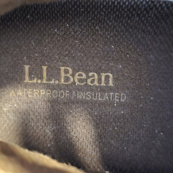 L.L.Bean Men\'s Snow Sneaker 5 Boots  Hook-and-Loop Size 11 Wide main image 4